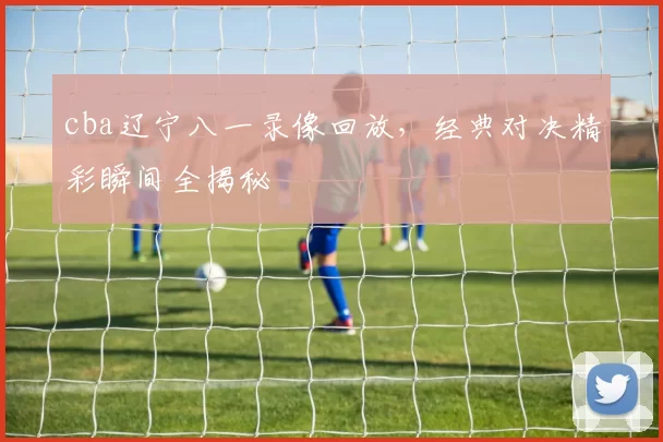 cba辽宁八一录像回放，经典对决精彩瞬间全揭秘